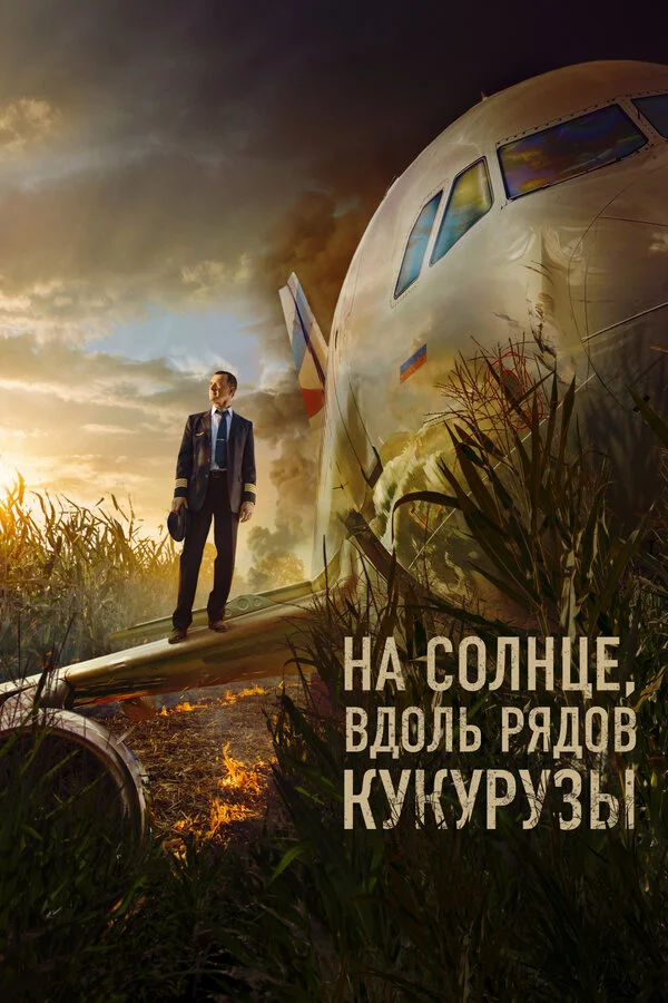На солнце, вдоль рядов кукурузы - постер